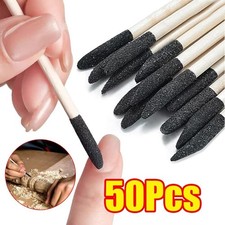 50pcs Sanding Sticks Grit Double End Matchsticks Sanding Twigs