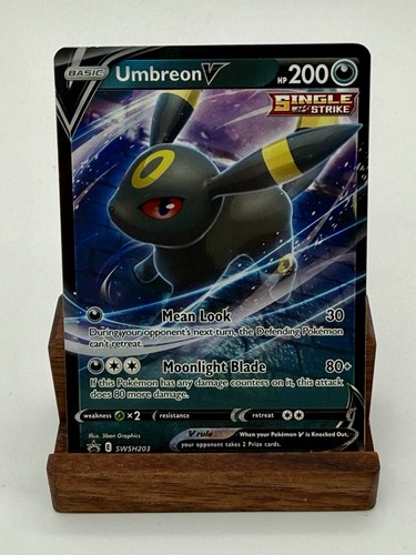 Umbreon V SWSH203 Black Star Sword & Shield Promo Cards Holo Pokemon