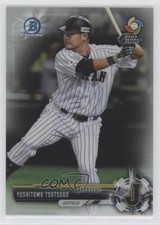2017 Bowman Chrome Prospects Refractor /499 Yoshi Tsutsugo Yoshitomo #BCP62 01i1
