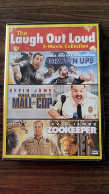 Grown ups, Paul Blart Mall Cop, Zookeeper The Laugh Out Loud 3-Movie Collection