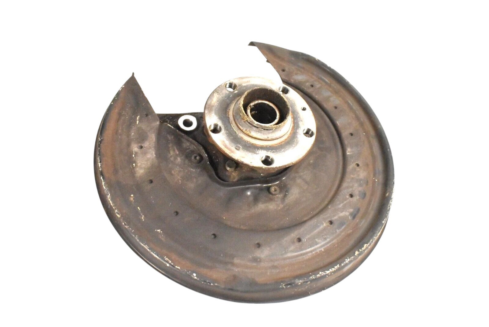 03-12 Bentley Continental Rear Right Passenger Spindle Knuckle Hub 3D0615612 Oem
