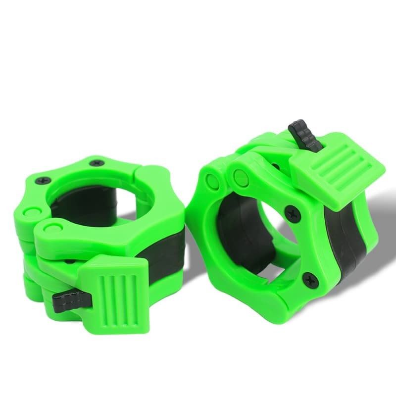 2pcs Clip Morsetto Bilanciere Manubri Blocchi Barra Peso Olimpico 2" Spinlock Collare foto 6
