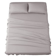 Bed Sheet Set Super Soft Microfiber 1800 Thread Count Luxury Egyptian Sheets ...