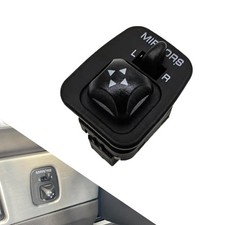 Polcatay Mirror Control Switch, Front Driver Side Door Mirror Power Switch Bu...