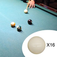 16 Stück Billardkugeln Poolkugeln 52,5mm Billardtisch Zubehör Profi