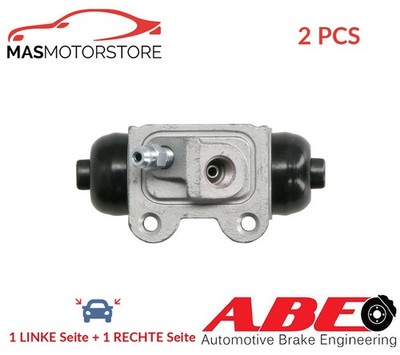 RADBREMSZYLINDER TROMMELBREMSE PAAR HINTEN ABE C58043ABE 2PCS I NEU OE QUALITÄT
