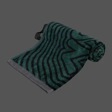 Scotty Cameron SC Ripple Towel Green Black Dancing Logo - NEW