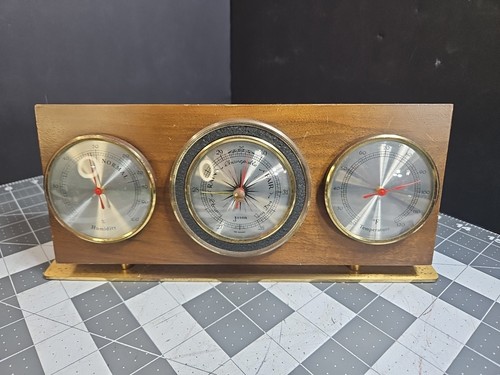 Vintage Mid-Century Modern Jason Weather Station West Germany MCM Barometer - Picture 6 of 18