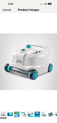 Intex ZX300 Deluxe Automatic Pool Vacuum (28005E)