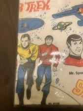 Star Trek Paper Table Cover Vintage New In Package