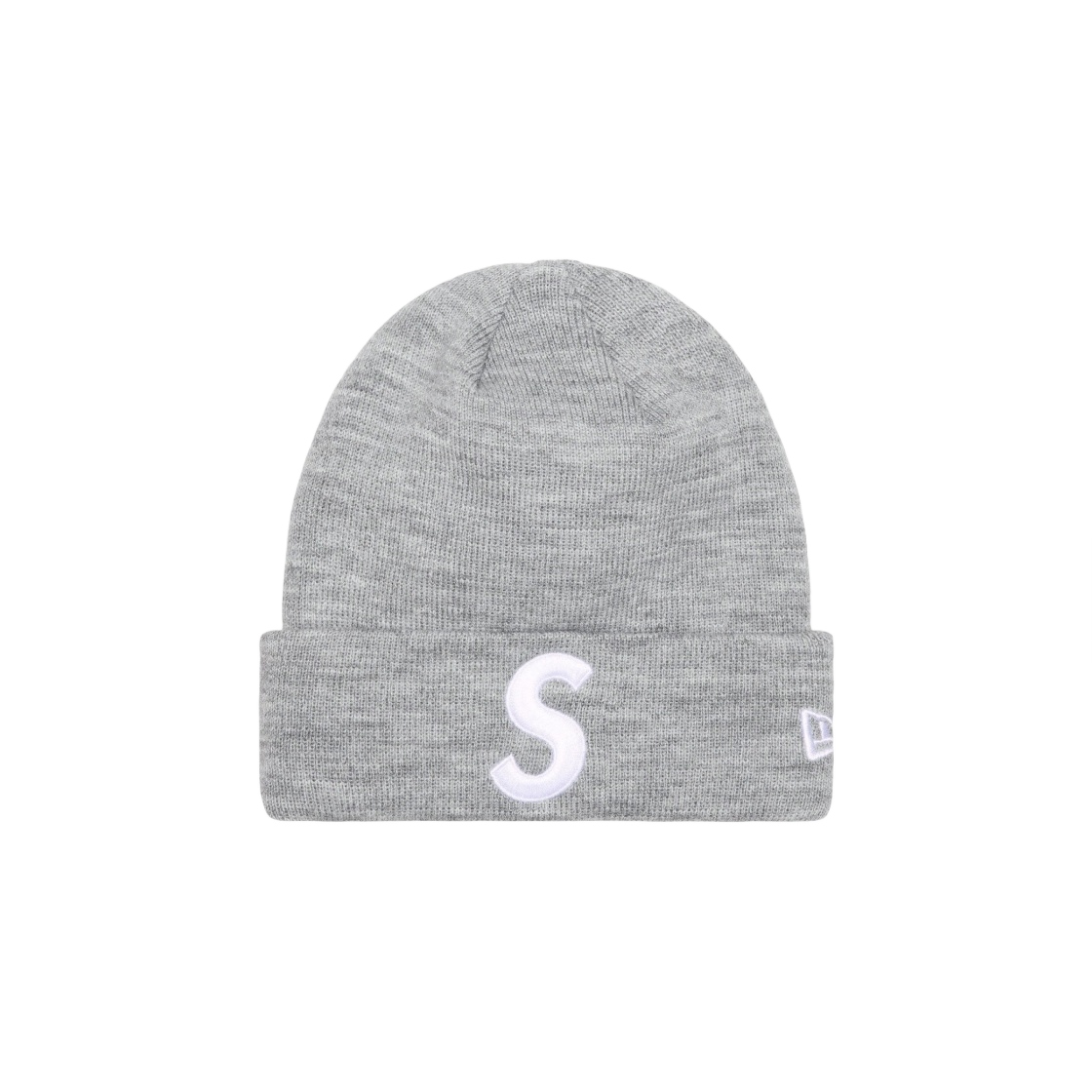 Supreme New Era S Logo Beanie in Ash Grey - supreme new arrival