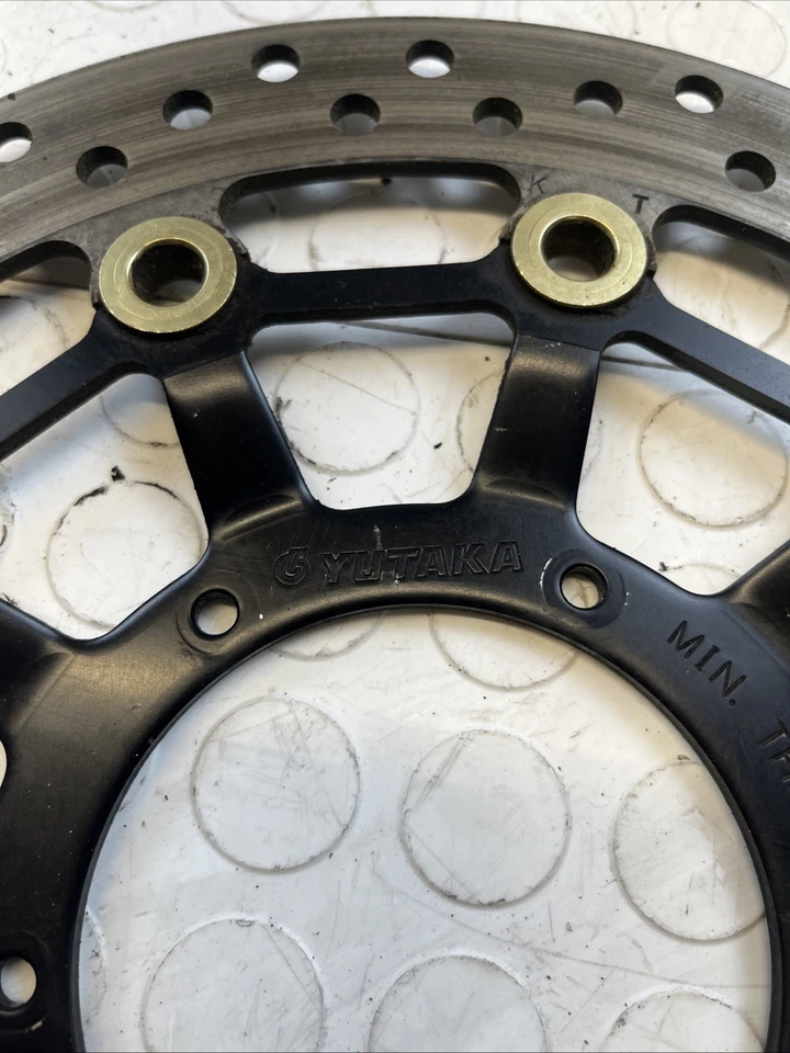 Rotor de disco de freno delantero izquierdo Honda CBR600RRR 2007-2011 OEM Foto 2 de 4