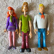 Scooby-Doo, Where Are You Daphne Shaggy Fred Action Figure Set Plastic