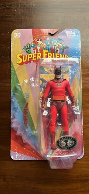 DC Retro Super Friends Red Batman Action Figure McFarlane 2025 Platinum Edition