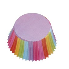 (Colorful)OEBUAFI Color Cupcake Liner Paper Baking Cup High Temperature