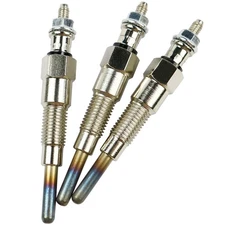 16851-65510 Glow Plug 3PCS fits Kubota D722 D902 D905 D1005 D1105 V1505 V1305