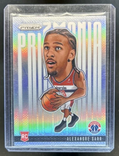2024-25 Panini Prizm Alexandre Sarr Prizmania RC Rookie #4 DAMAGED