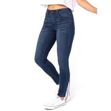 Celebrity Pink Juniors Mid-Rise Ankle Core Classic Skinny Clean Jeans