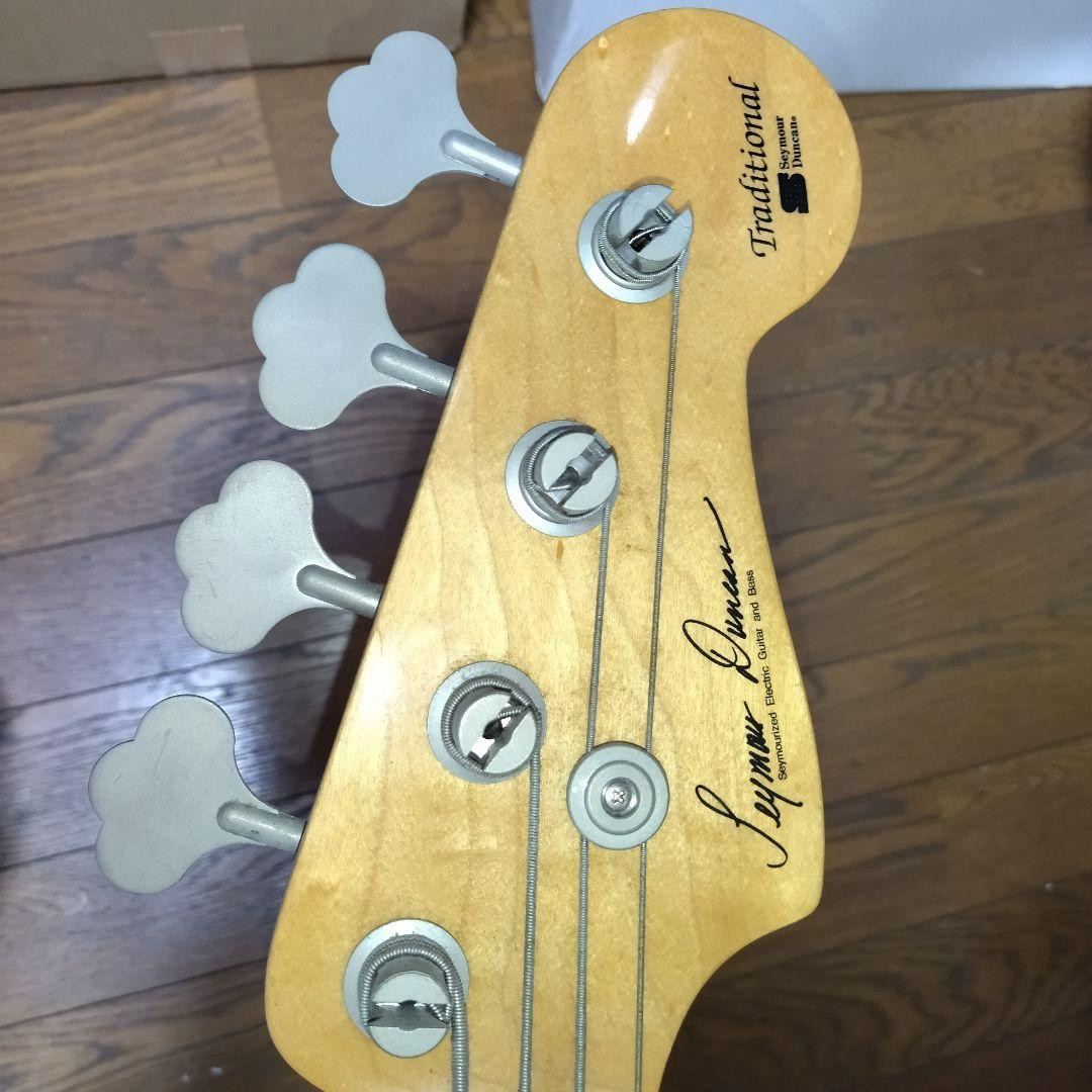 Electric Bass Guitar Seymour Duncan Traditional Natural S/N