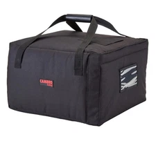 Cambro GBP518110 5Box Black Go Bag® 18 in Pizza Delivery Bag