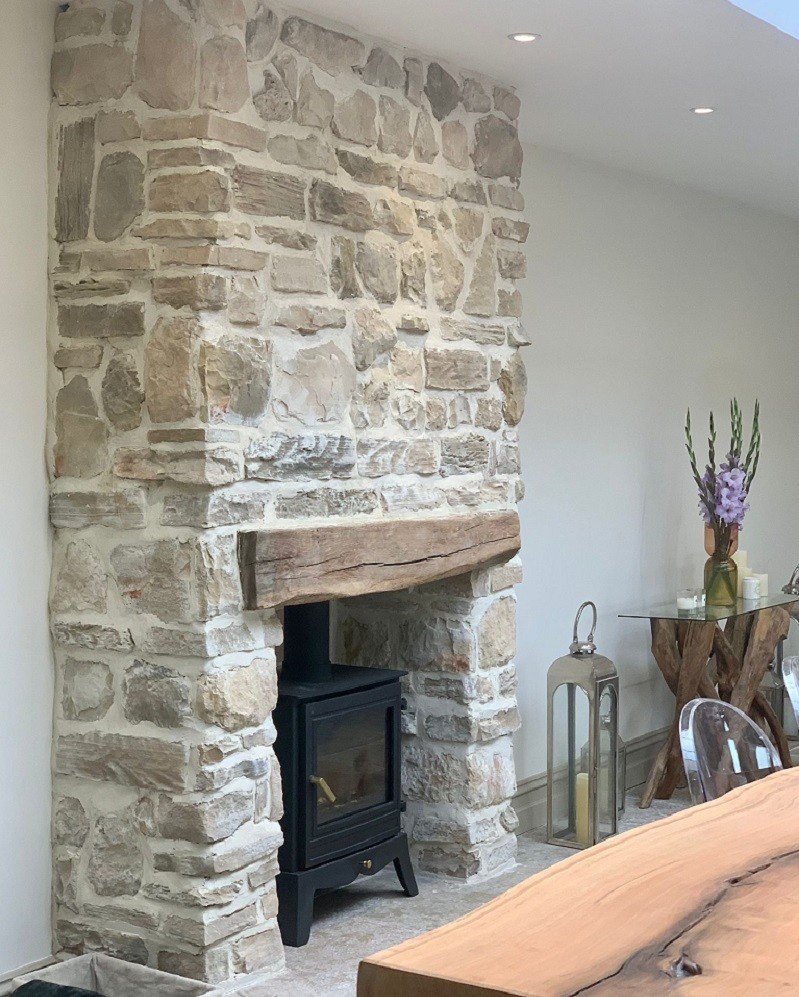 Sand Stone Cladding, Wall Cladding, Fireplace, Feature Wall, SAMPLE