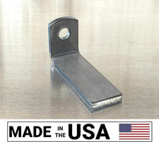 SR 3/16" Thick Weld On Steel Angle 90&deg; Degree Tab L Brackets 3" x 1" x 1-1/2"