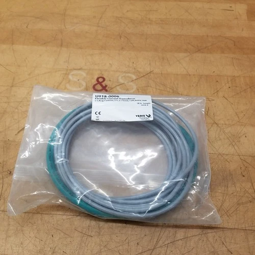 Veris Industries U018-0006 Current Transducer, 5.75in D, 12ft, 600V, 5kA - NEW