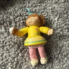 Cabbage Patch Kids Yellow Dress W/Ice Cream Cone Girl Poseable Mini Figure 1984