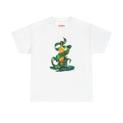 Johnnie Walker Green Label Scotch Whisky Unisex Heavy Cotton Tee