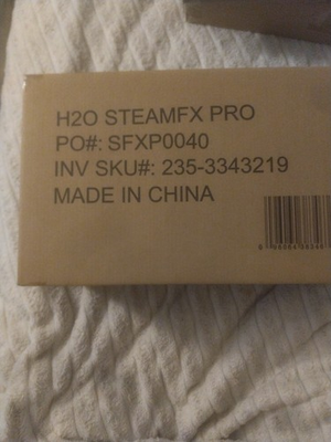 #ad Thane H2O Steam FX Pro Handheld Steam Cleaner with Accessories Model KB 009C $40.00