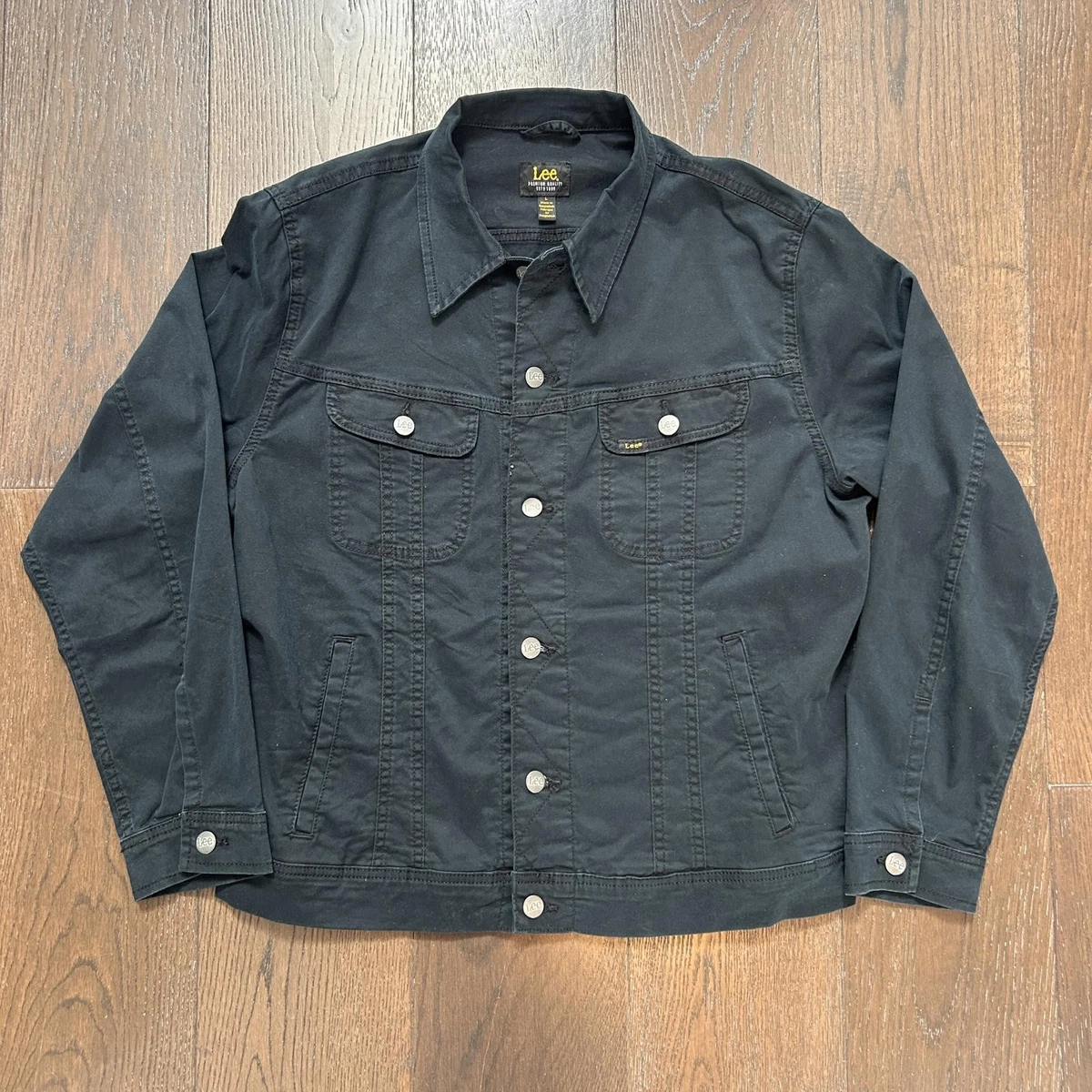 25+ Lee Black Denim Coats, Jackets & Vests for Men for sale
