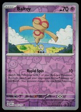 Baltoy 094/197 Common Obsidian Flames Pokemon Reverse Holo Near Mint