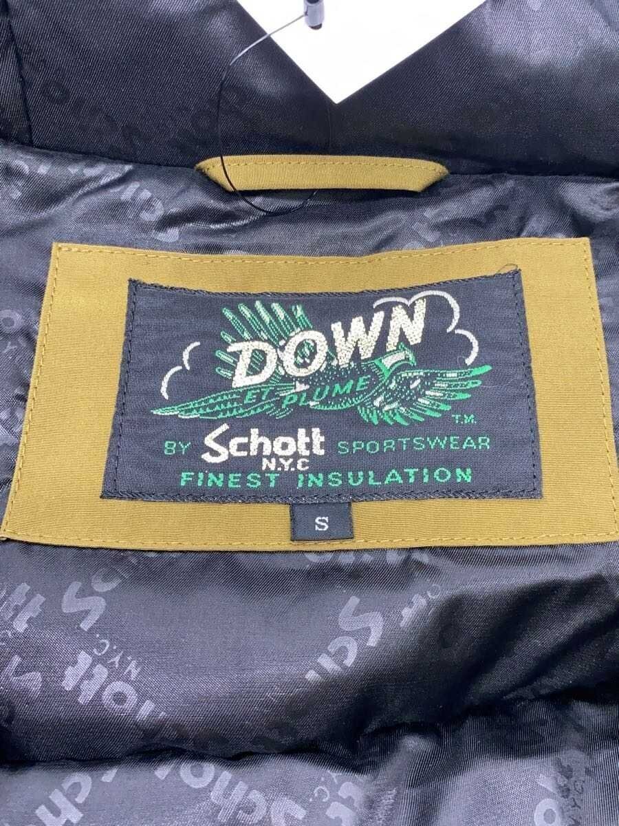 Schott Down Jacket S Polyester Beige - image 3