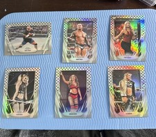 Lot Of 6 WWE Stars 2026 Diamond Plate Refractors