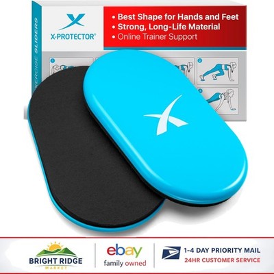 High-Quality Sliding Discs for Strength and Flexibility Training - 2 Count