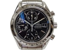 OMEGA Speedmaster Date 3513.50 Automatic 39mm Black Dial Men's Watch SS