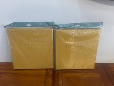 2x new good home mixxit fabric storage boxes in mustard