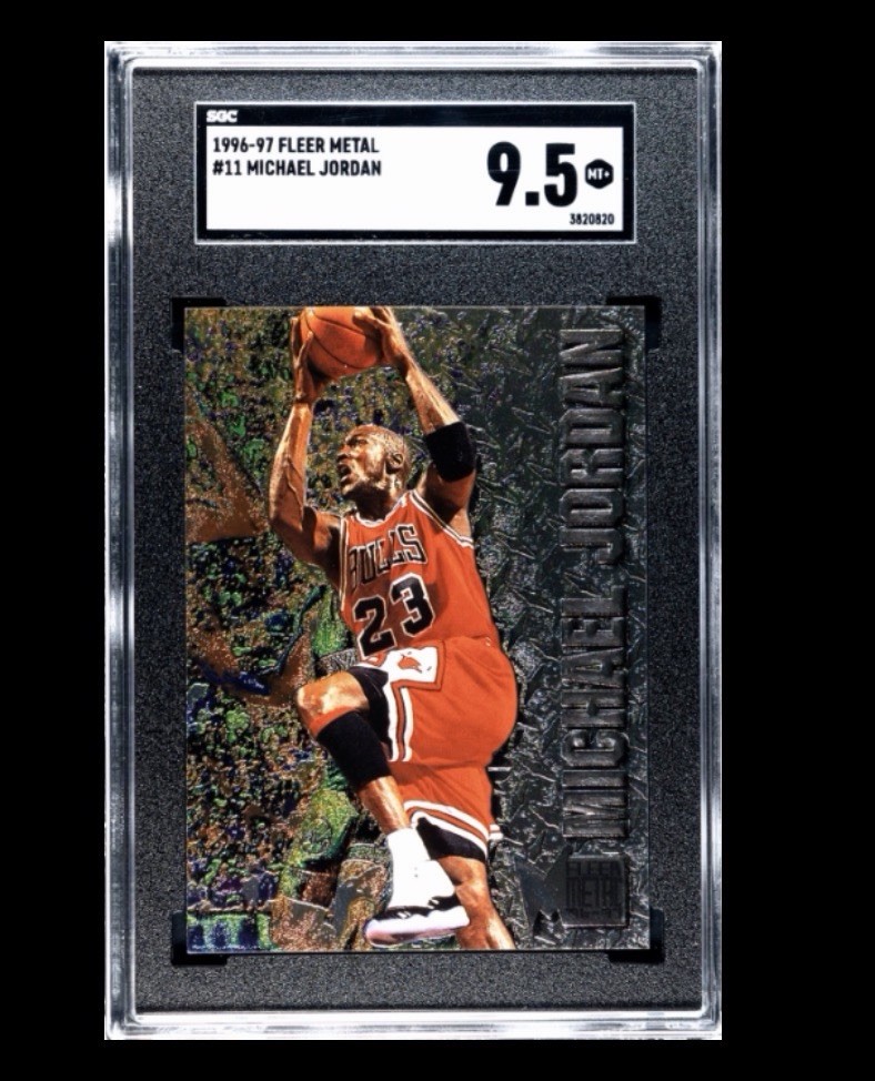 1996-1997 Fleer Metal Michael Jordan #11