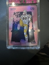 2026 Bo Jackson Battle Arena #BGBF-26 Wattage TJ Watt SSP Gum Battlefoil