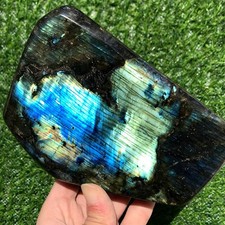 1560G Natural Labradorite Crystal Mineral Spcimen Freeform energy Healing Reiki
