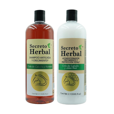 Secreto Herbal - Kit shampoo & conditioner 1 lt