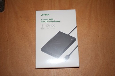 UGREEN Festplattengehäuse 2,5 Zoll USB 3.0 Externes Gehäuse UASP SATA SSD HDD
