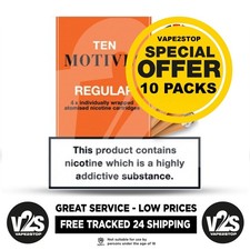 Ten Motives Regular Refills 10 Packs of 4 (40 Refills) 10 Motives UK Stock