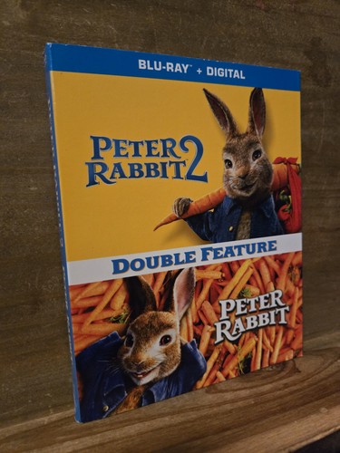 Peter Rabbit & Peter Rabbit 2 The Runaway (Blu-ray) SEALED w/ Slipcover