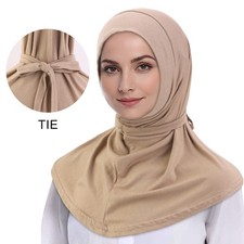 Muslim Women Hijab Scarf Turban Head Cover Shawls Underscarf Bandage Headscarf
