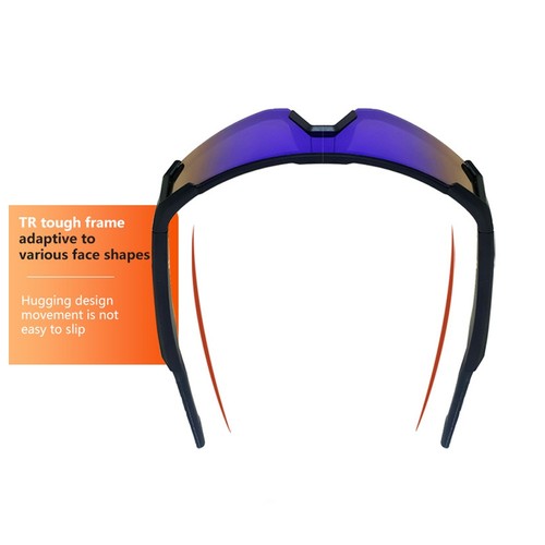 NUEVO Smart Voice Inalámbrico Ciclismo Gafas Bluetooth Polarizadas Gafas de Sol Auricular - Imagen 6 de 13
