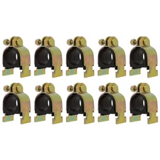 Cushion Strut Clamp 1" NOM (1-1/8" OD) for Mounting Copper Piping (10 Pack)