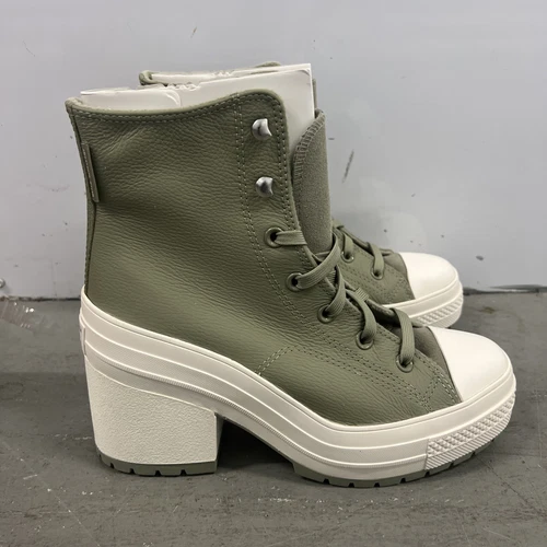 Stivali donna CONVERSE Chuck 70 De Luxe tacco idrorepellenti A10378C NUOVI