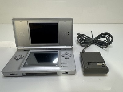 Nintendo DS Lite System Portable Gaming Console - Silver CLEAN