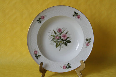 Seltmann Weiden Annabell Rosa Rosen Suppenteller Teller 23 cm 25915